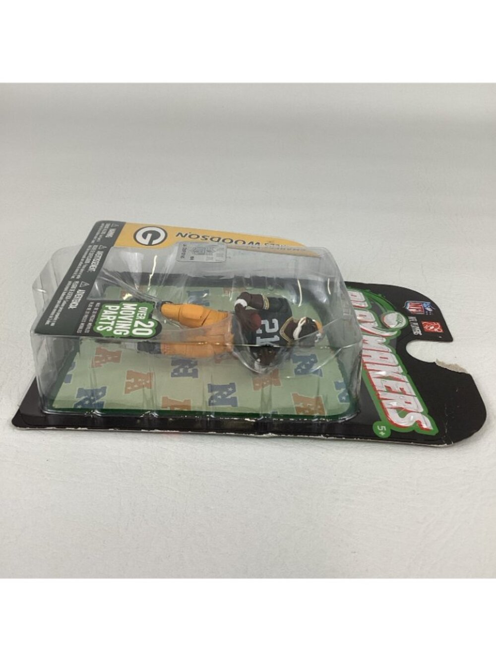NFL Play Makers Green Bay Packers Charles Woodson Action Figure 2012 McFarlane - Picture 6 of 7